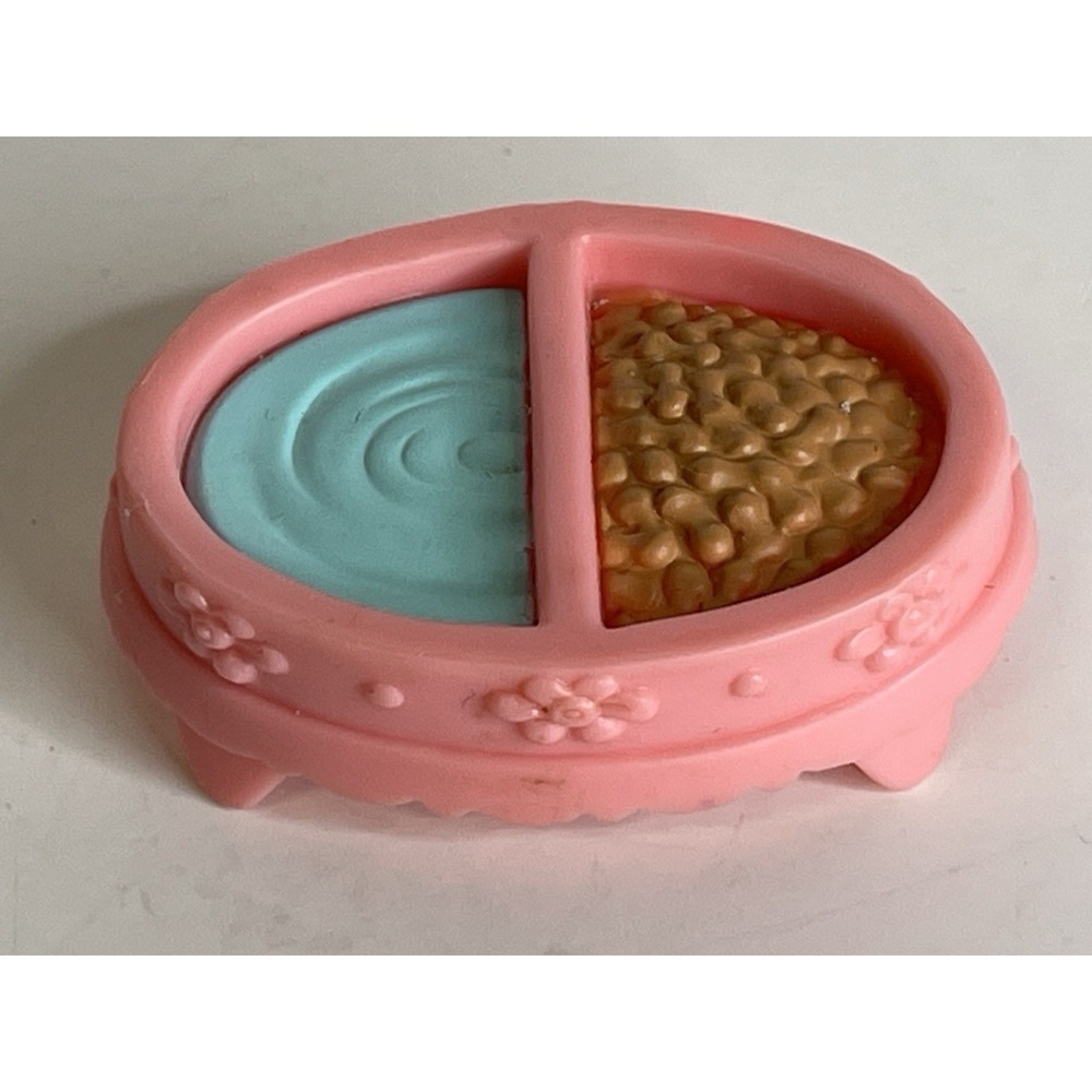 Littlest Pet Shop Cat Dog Pet Food And Water Dish